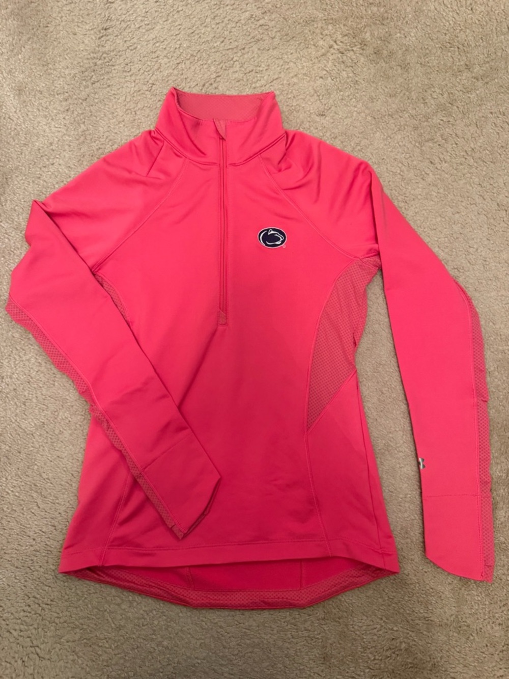 Penn State Under Armour Hot Pink Quarter-Zip